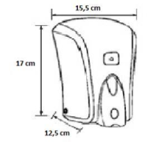 Omniwash SD-400 5 Litre Köpük Sabun ve Dispenser Seti