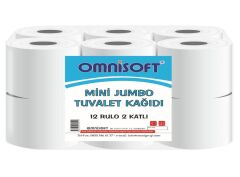 Omnisoft Mini Jumbo Tuvalet Kağıdı 12 Rulo