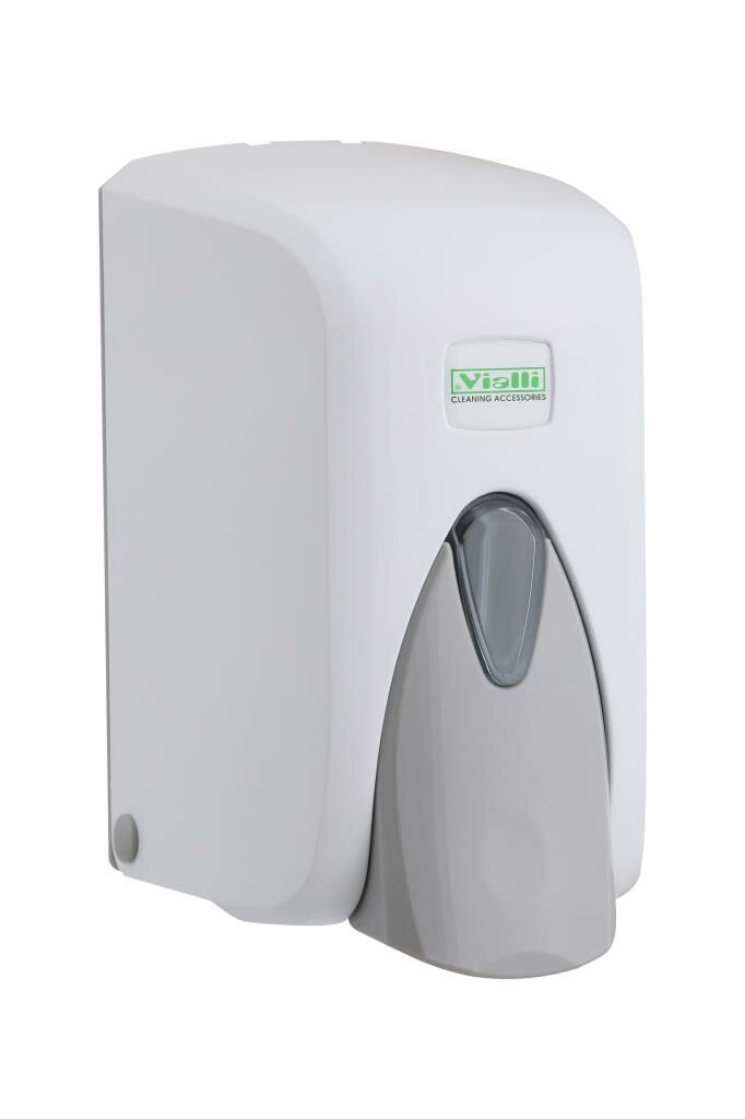 Vialli S5 Sıvı Sabun Dispenseri Aparatı Hazneli Beyaz 500 ml
