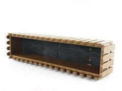 Omnipazar SO-İB03 Gold Askılı Balkon Saksı Takım 14 lt No 3