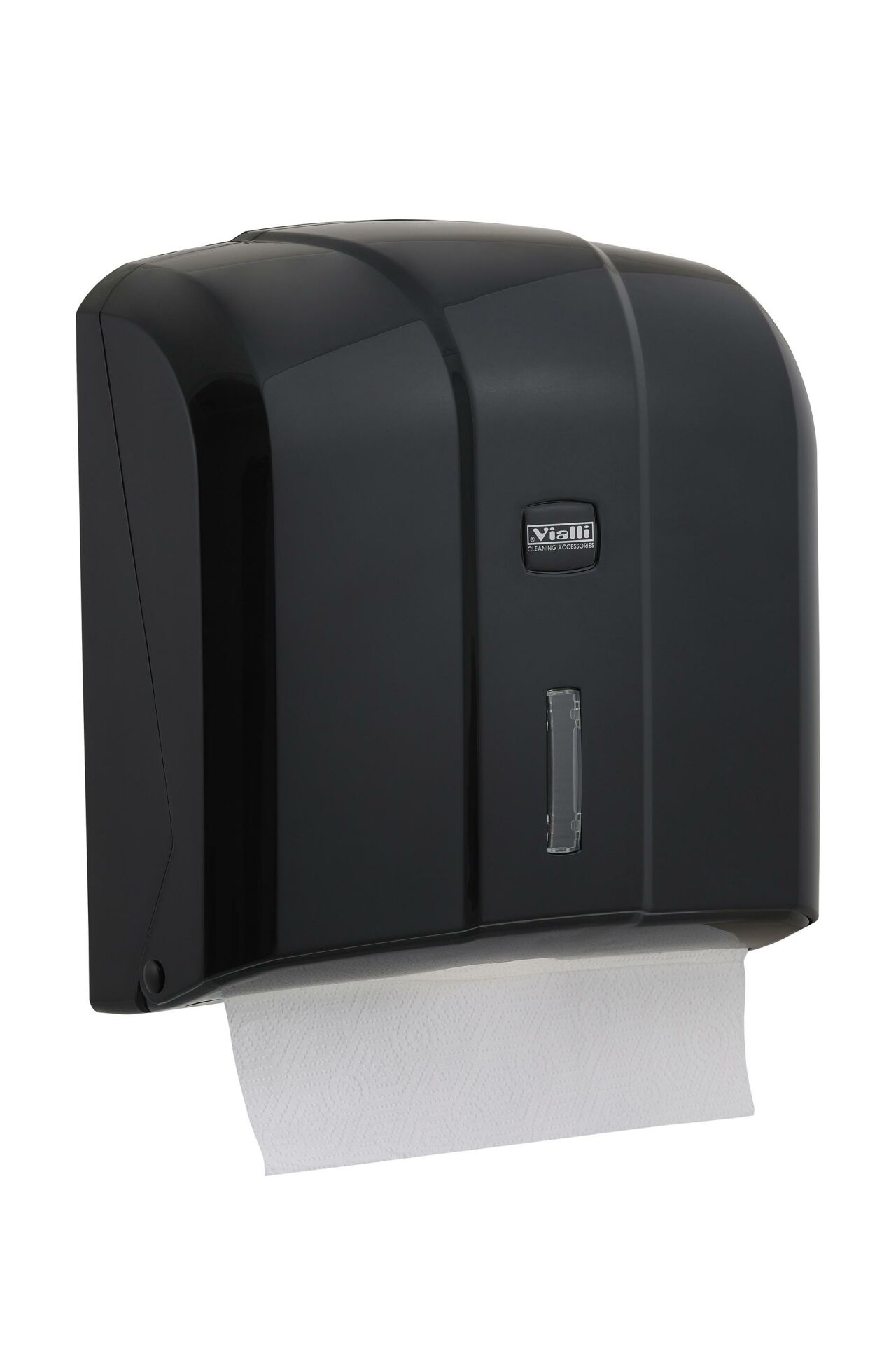 Vialli KH300B Z Katlı Kağıt Havlu Dispenseri 300'lü Siyah