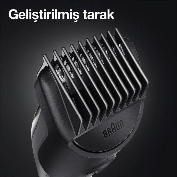 Braun BT 3321 Ayarlanabilir Taraklı Saç & Sakal Şekillendirici