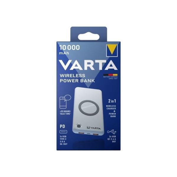 VARTA Wireless Powerbank 10000mAh