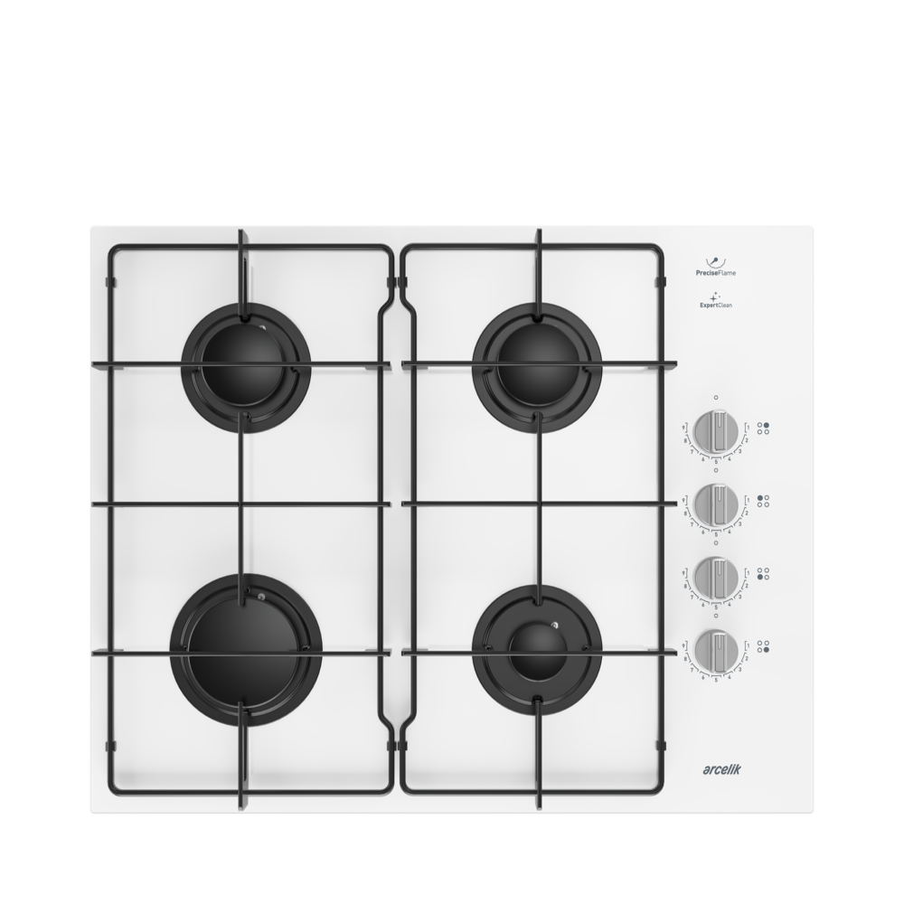 Arçelik OCD D 651-1 EKB Gazlı Cam Tablalı Ocak