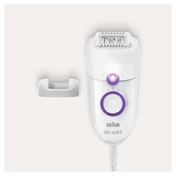 Braun Silk-épil 5 5505 Kablolu Kuru Kullanım Epilatör, Smartlight, Daraltıcı Başlık