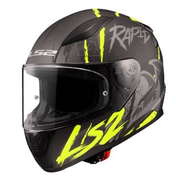 LS2 Rapid 2 Raven Full Face Motosiklet Kaskı