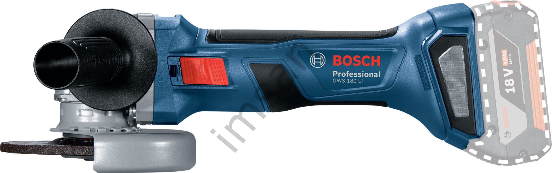 Bosch Professional GWS 180-LI (Solo) 115 mm Akülü Taşlama Makinesi
