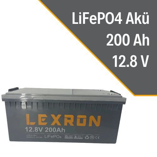 200AH 12.8V LİTYUM AKÜ