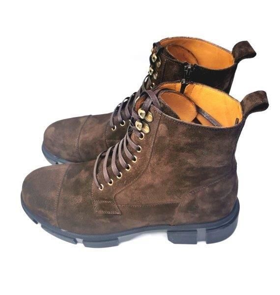 Güvener Erkek Postal Kahverengi Süet