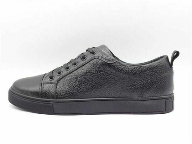 Büyük Numara Siyah Spor Erkek Ayakkabı