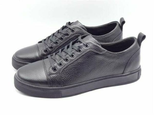 Büyük Numara Siyah Spor Erkek Ayakkabı