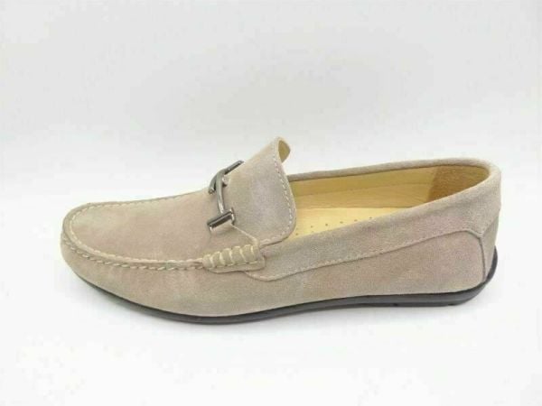 King Shoes 3210 Bej Küçük Numara Büyük Numara Yazlık Erkek Ayakkabı