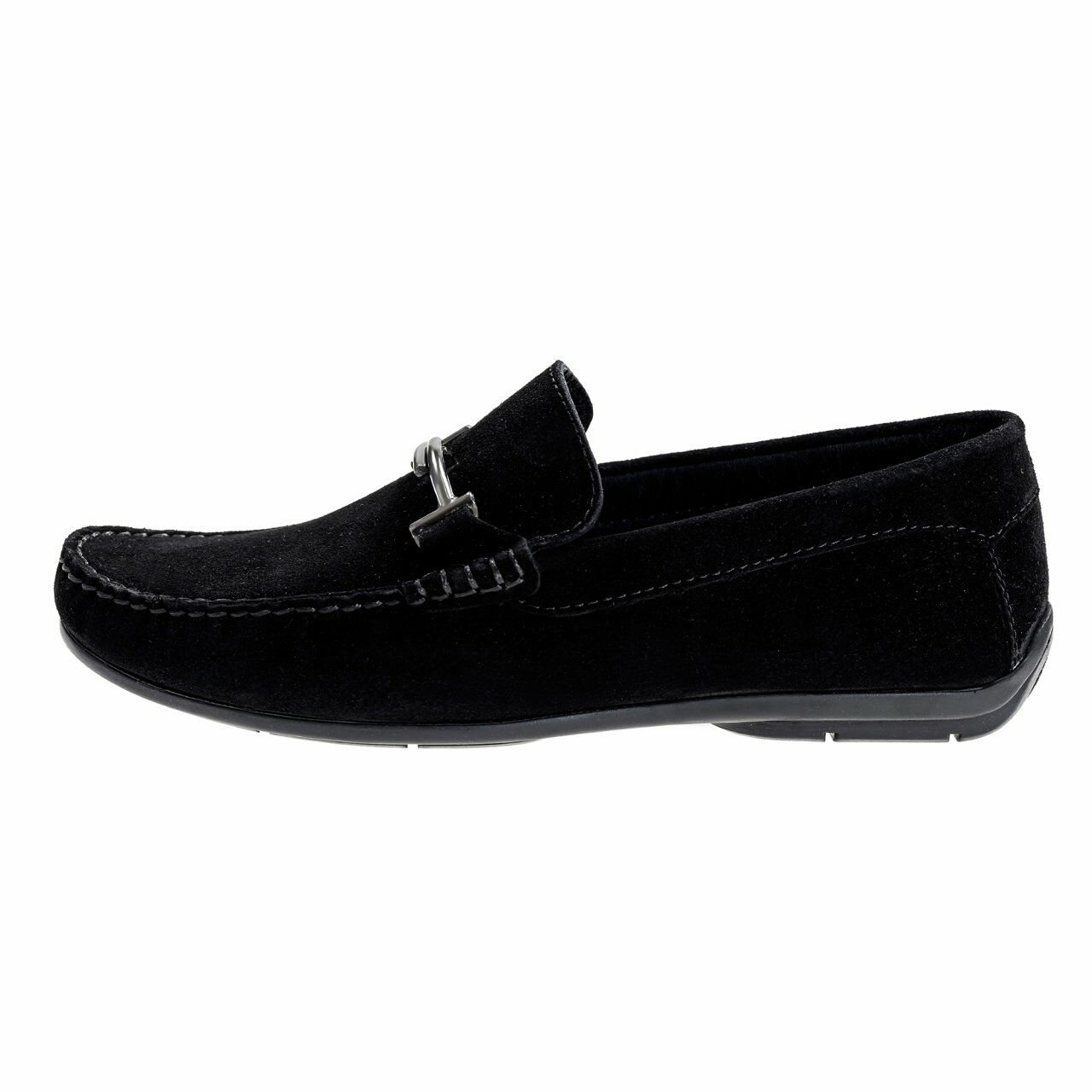 King Shoes 3210 Siyah Süet Erkek Ayakkabı