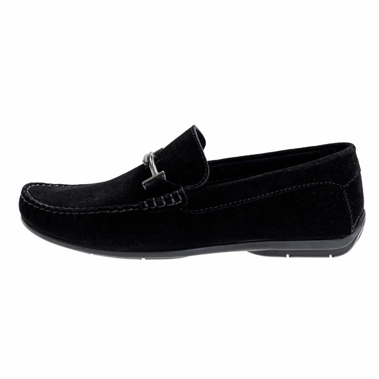 King Shoes 3210 Siyah Süet Erkek Ayakkabı