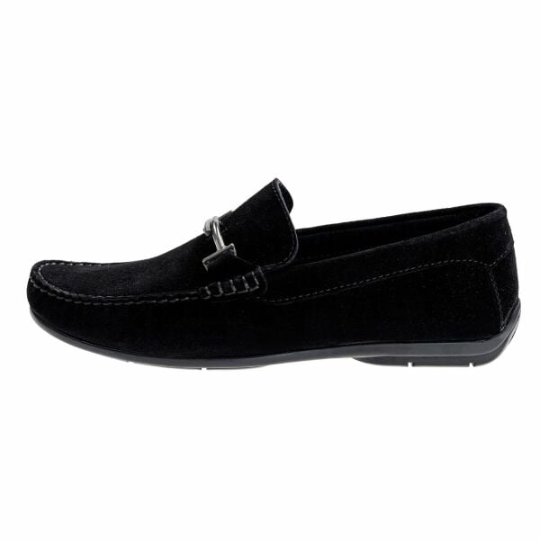 King Shoes 3210 Siyah Süet Erkek Ayakkabı