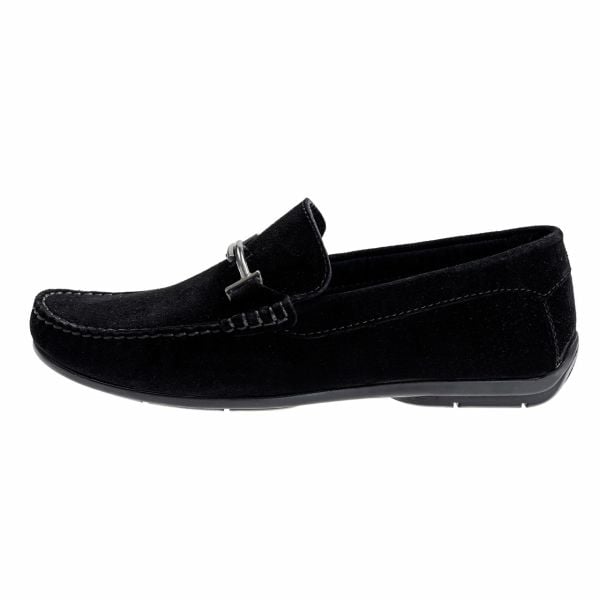King Shoes 3210 Siyah Süet Erkek Ayakkabı