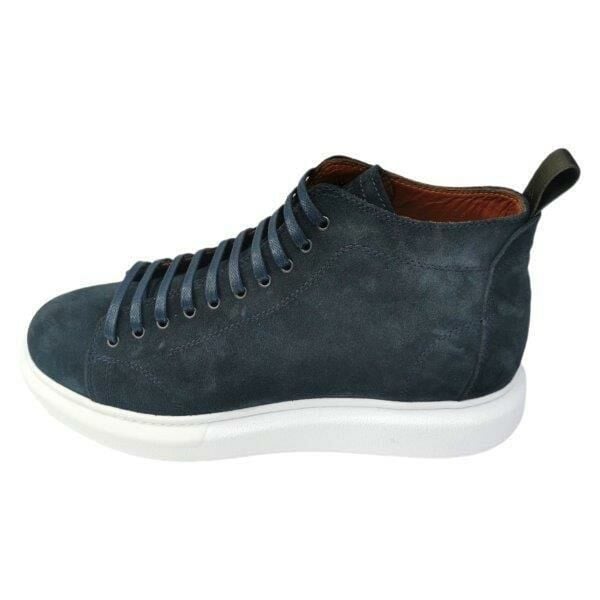 Büyük Numara Süet Erkek Bot Lacivert