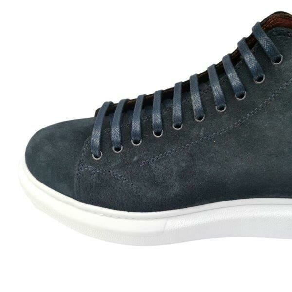 Büyük Numara Süet Erkek Bot Lacivert