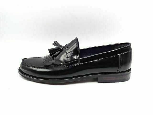 Siyah Corcuk Stil Erkek Ayakkabı OZ9336