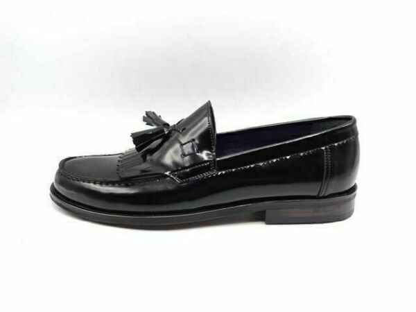 Siyah Corcuk Stil Erkek Ayakkabı OZ9336