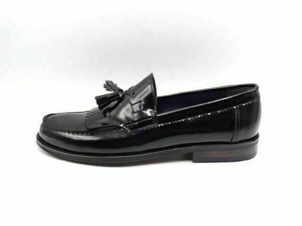 Siyah Corcuk Stil Erkek Ayakkabı OZ9336