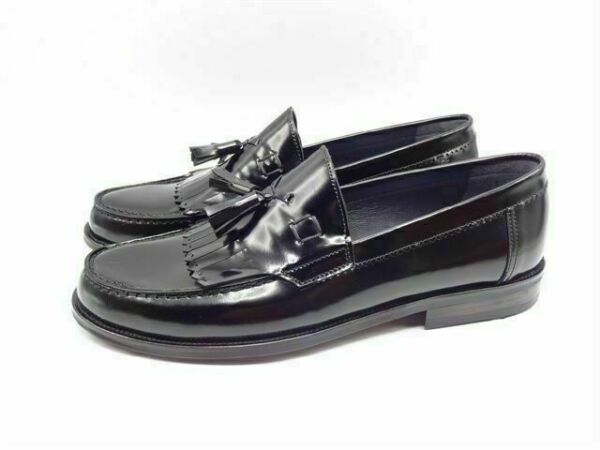 Siyah Corcuk Stil Erkek Ayakkabı OZ9336