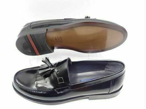 Siyah Corcuk Stil Erkek Ayakkabı OZ9336