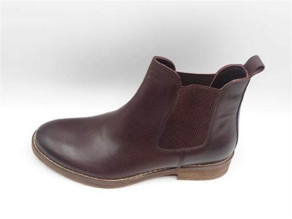 Güvener Kahverengi Hakiki Deri Erkek Chealse Bot