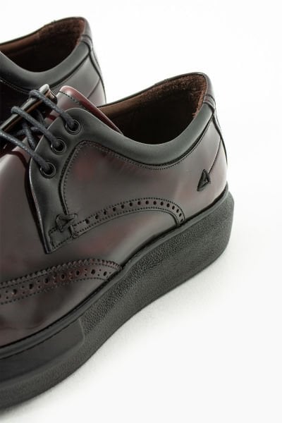 Güvener Şık Spor Oxford Bordo