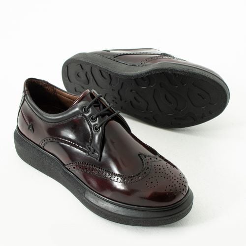 Güvener Şık Spor Oxford Bordo