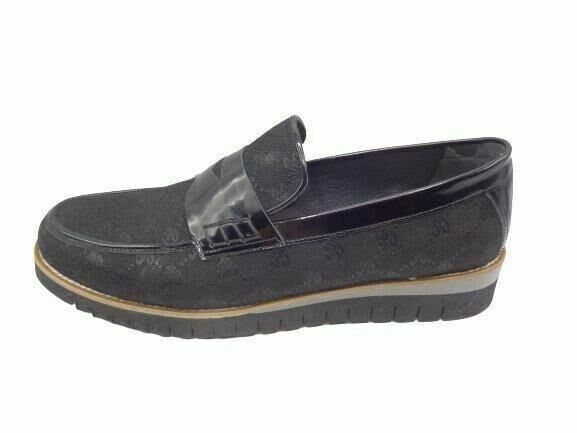 King Shoes OZ9335eva Siyah Büyük Numara Erkek Ayakkabı