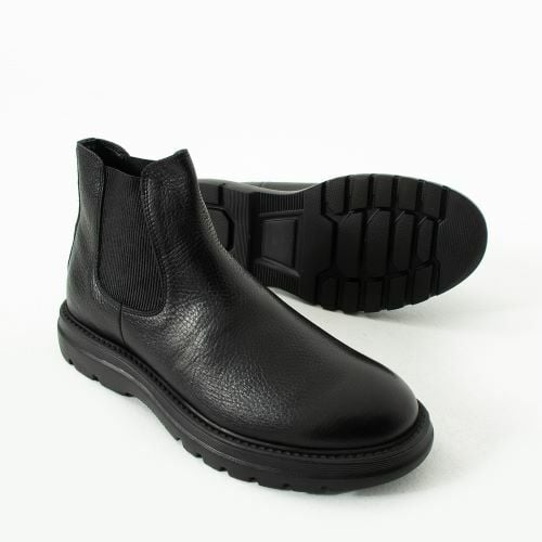 Güvener Siyah Chealse Yarım Bot