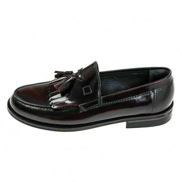 Bordo George Hogg Stil Klasik Erkek Ayakkabı OZ9336