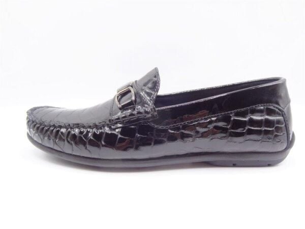 King Shoes 248 Siyah Rugan Erkek Ayakkabı