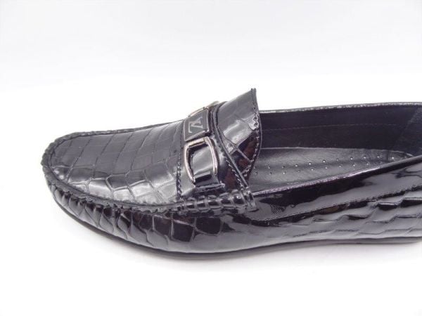 King Shoes 248 Siyah Rugan Erkek Ayakkabı