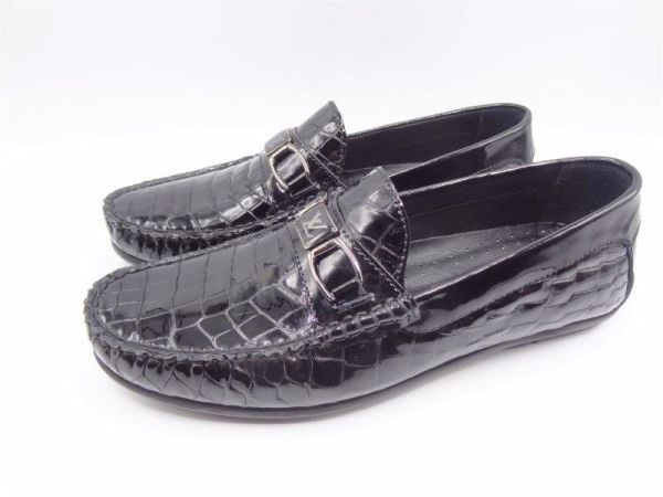 King Shoes 248 Siyah Rugan Erkek Ayakkabı