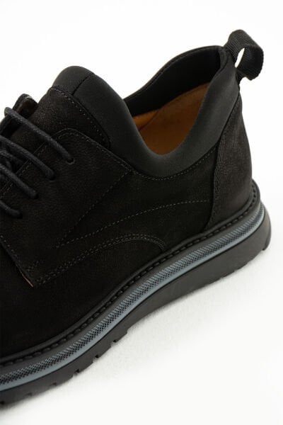 Güvener Klasik Siyah Nubuk Erkek Ayakkabı