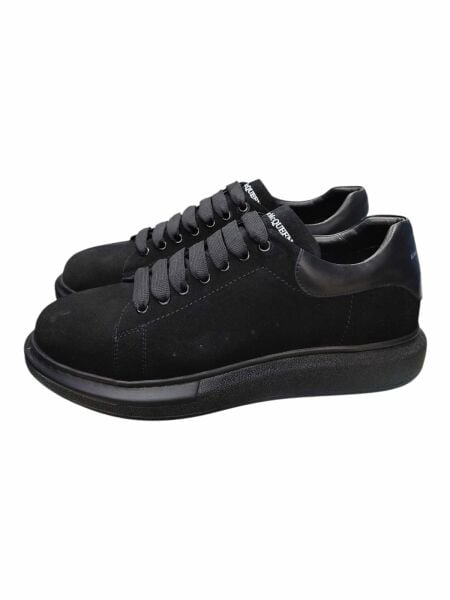 Büyük Numara Siyah Süet Erkek Ayakkabı