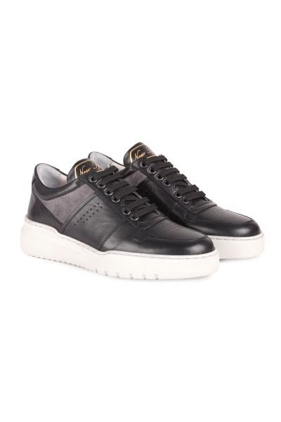 Libero 4705 Deri Erkek Sneaker Ayakkabı Siyah