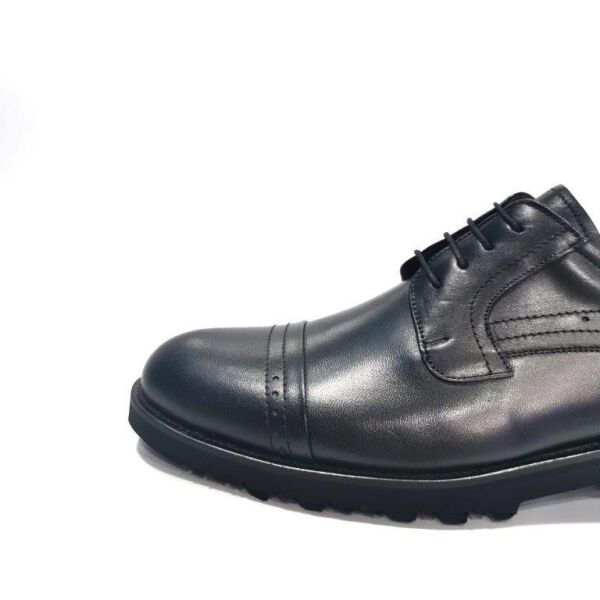 Güvener Bağcıklı Siyah Klasik Erkek Ayakkabı