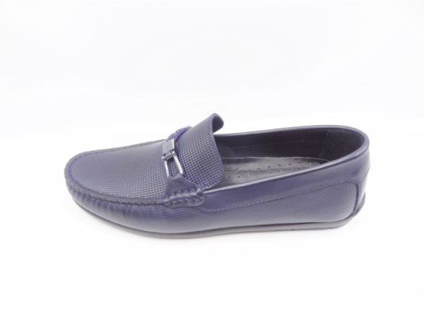 King Shoes 211 Lacivert Yazlık Erkek Ayakkabı