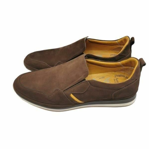 Luis Figo 4464 Kahverengi Nubuk Büyük No Erkek Ayakkabı