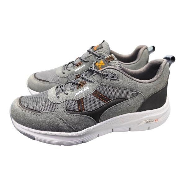 L.Figo 4452 Gri Büyük No Erkek Ayakkabı