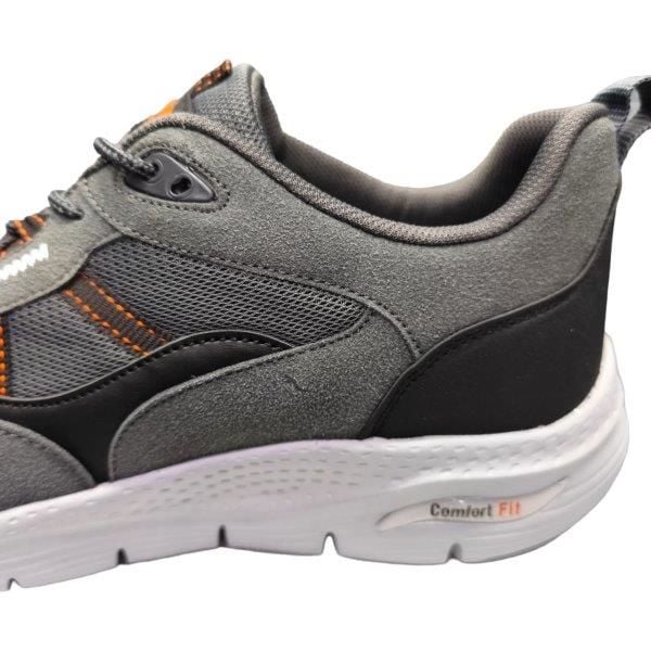 L.Figo 4452 Gri Büyük No Erkek Ayakkabı