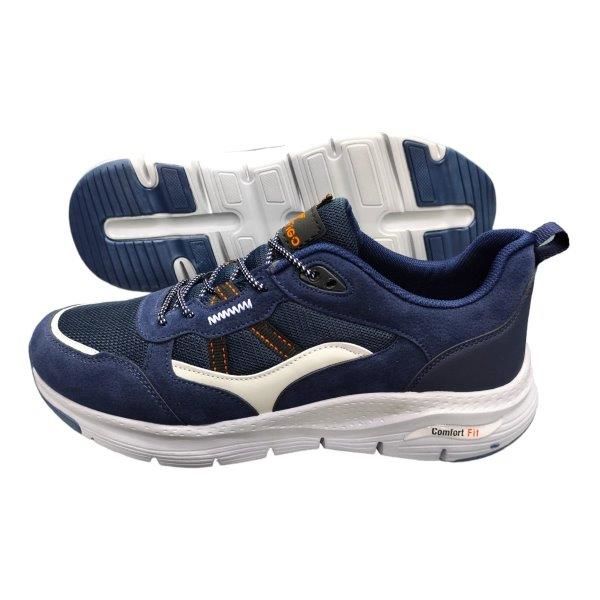 L.Figo 4452 Lacivert Büyük Numara Spor Erkek Ayakkabı