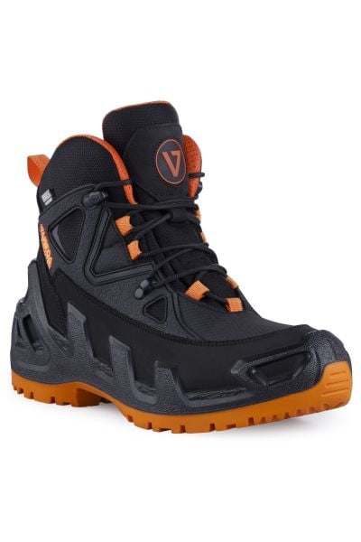 1153 V-Clutch Pro Mid Drytex Su Geçirmez Siyah Turuncu Nubuk Bot