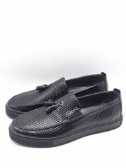 Büyük Numara Moda Erkek Ayakkabı AU243 Siyah