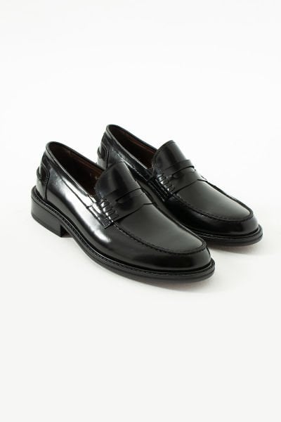 Güvener Kösele Siyah Lofer Model 6062