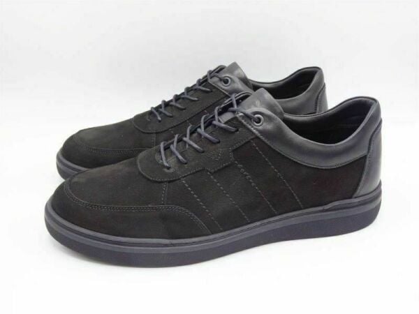 Big Feet Nubuk Erkek Ayakkabı FK544 Siyah