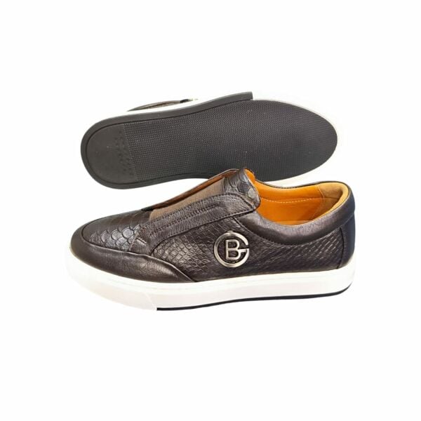 King Shoes Kahverengi Deri Spor Erkek Ayakkabı